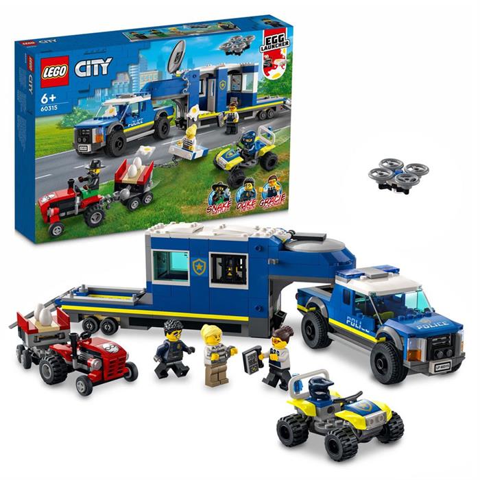 LEGO City Polis Mobil Komuta Kamyonu 60315