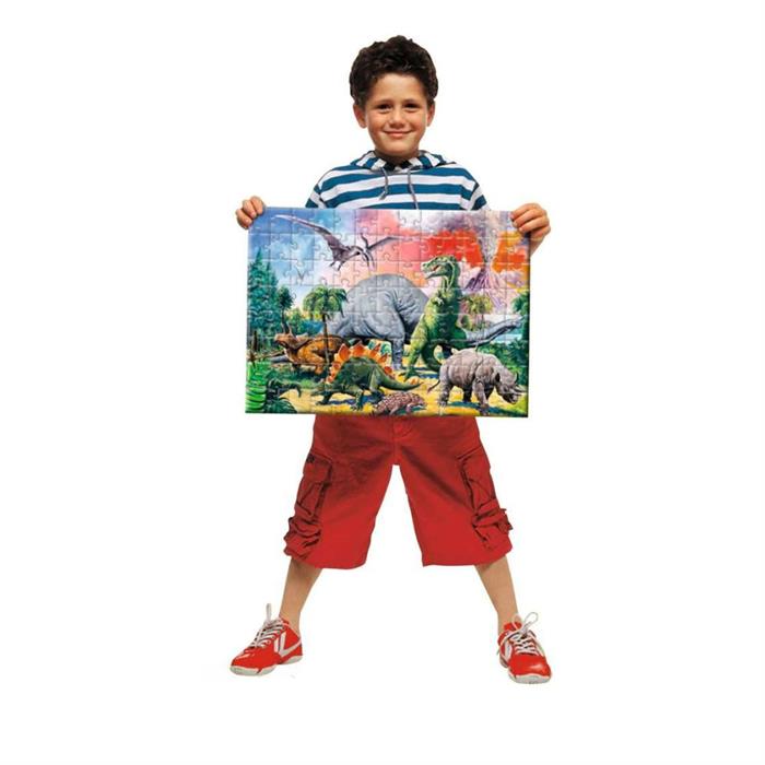 Ravensburger Çocuk Puzzle 100 Parça Dinozorlar 109579