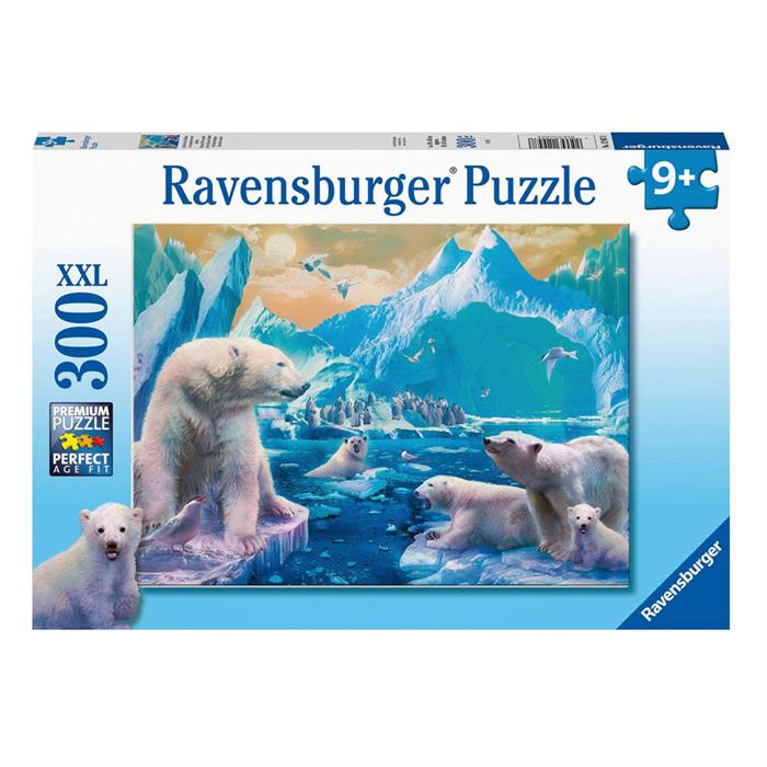 Ravensburger Çocuk Puzzle 300 Parça Kutup Ayıları 129478