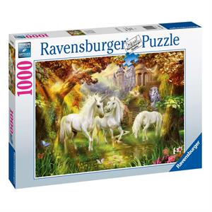 Ravensburger Puzzle 1000 Parça Ormanda Atlar 159925