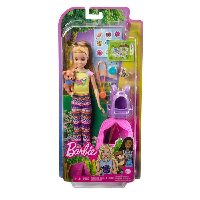 Barbie'nin Kız Kardeşleri Kampa Gidiyor Oyun Seti HDF69-HDF70