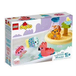 LEGO DUPLO İlk Banyo Zamanı Eğlencesi Yüzen Hayvan Adası 10966