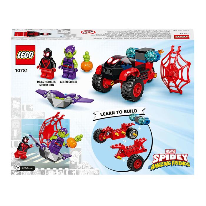 LEGO Marvel Spidey veArkadaşları Örümcek Adamın Motosikleti 10781