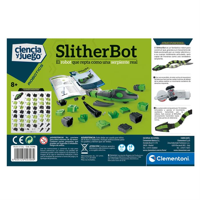 Clementoni Robotik Laboratuvarı Slitherbot 64467