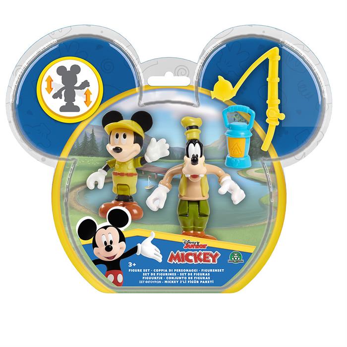 Mickey Mouse 2'li Figür Paketi Kamp 38760