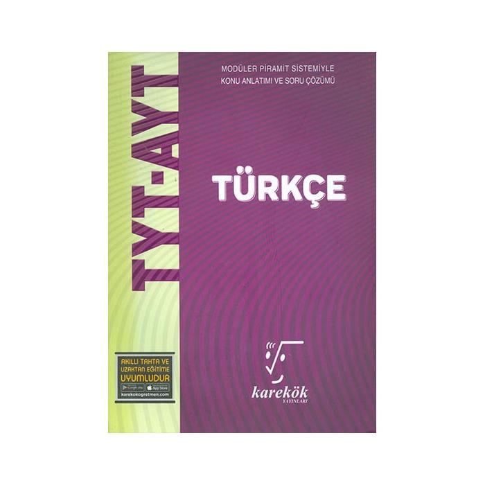 Karekök TYT Türkçe Konu Anlatımlı Karekök Komisyon Karekök Yayınları