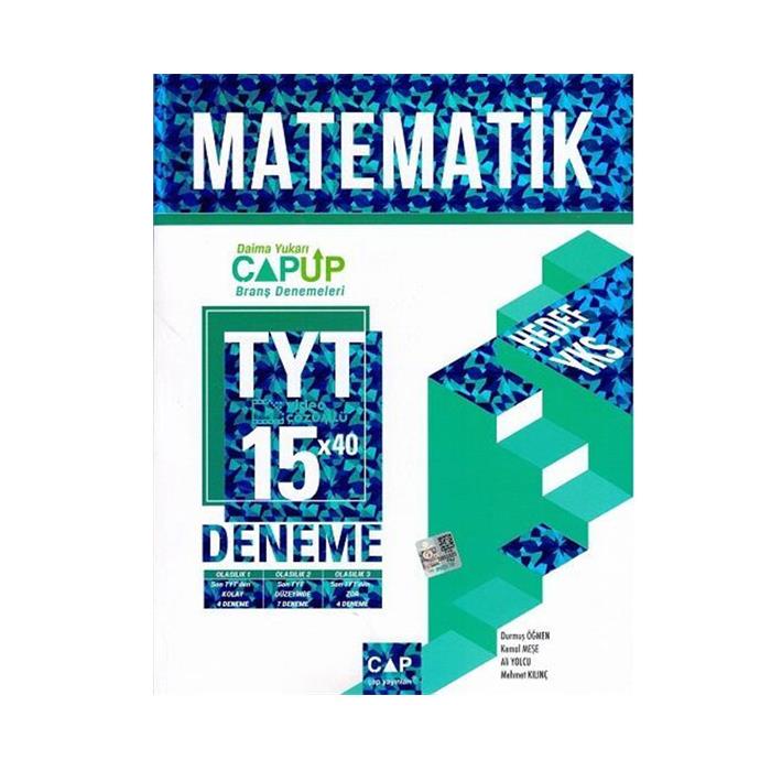 TYT Matematik Up 15 x 40 Denemeleri Çap Yayınları