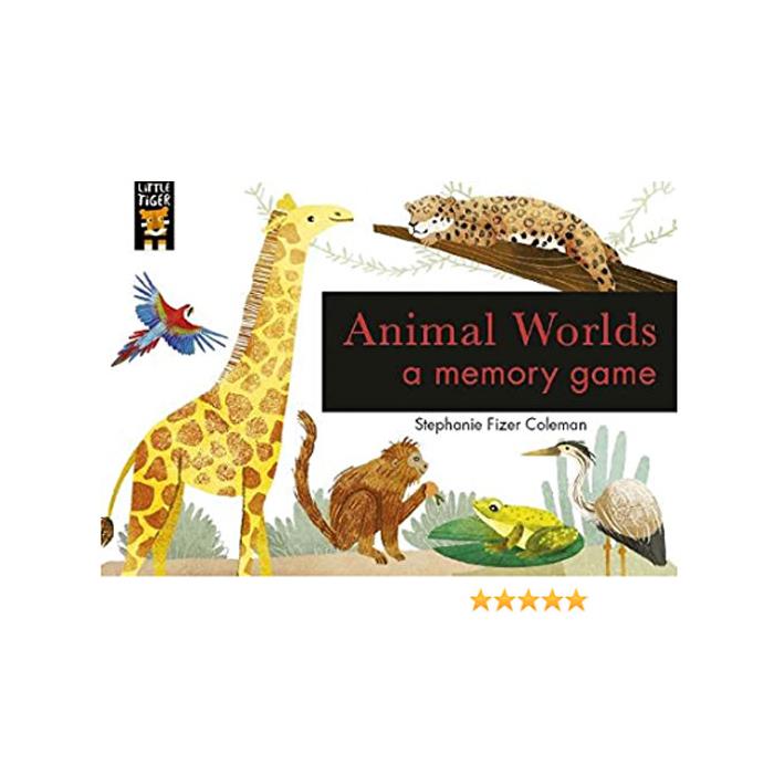 Animal Worlds : A Memory Game Little Tiger
