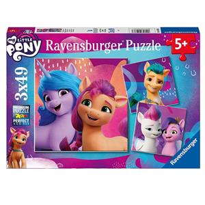 Ravensburger Çocuk Puzzle 3x49 Parça My Little Pony 52363
