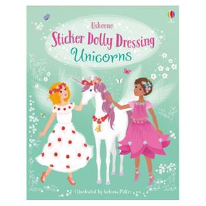 Sticker Dolly Dressing Unicorns Usborne Publishing