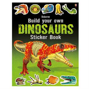 Build your own Dinosaurs Sticker book Usborne Publishing