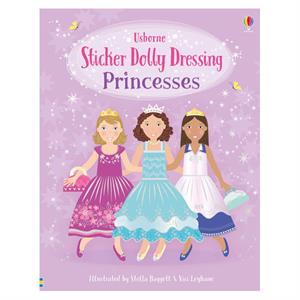 Sticker Dolly Dressing Princesses Usborne Publishing