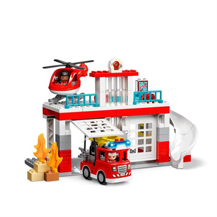 LEGO DUPLO Kurtarma İtfaiye Merkezi ve Helikopter 10970 