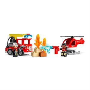 LEGO DUPLO Kurtarma İtfaiye Merkezi ve Helikopter 10970 