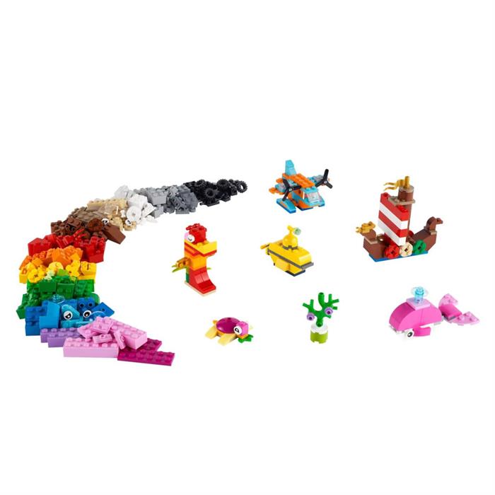 LEGO Classic Yaratıcı Okyanus Eğlencesi 11018 