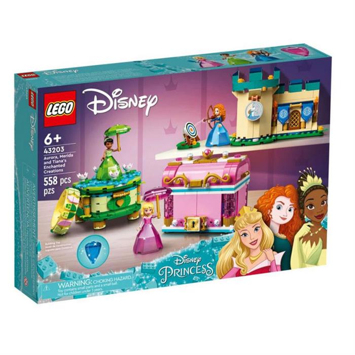 LEGO Disney Princess Merida ve Tiananın Büyülü Eserleri 43203 