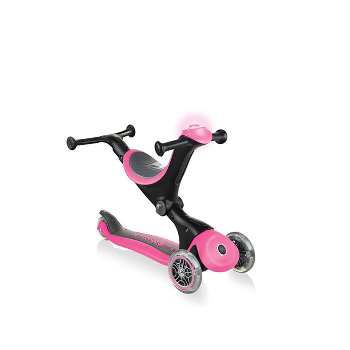 Globber Go Up Deluxe Play Scooter Pembe 648-110
