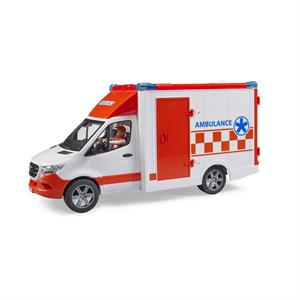 Bruder Mercedes Benz Sprinter Sirenli Ambulans Ve Ekibi BR02676