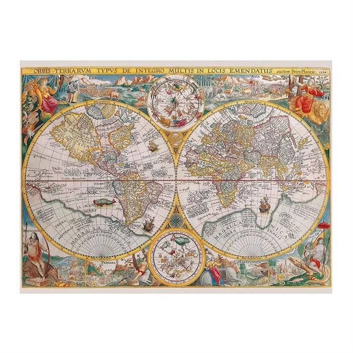 Ravensburger Puzzle 1500 Parça Tarihi Harita Rpb163816