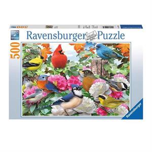 Ravensburger Bahçe Kuşları 500 Parça Puzzle Rpo142231