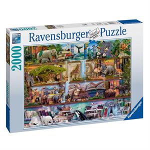 Ravensburger 2000 Parça Puzzle Wild Animals 166527