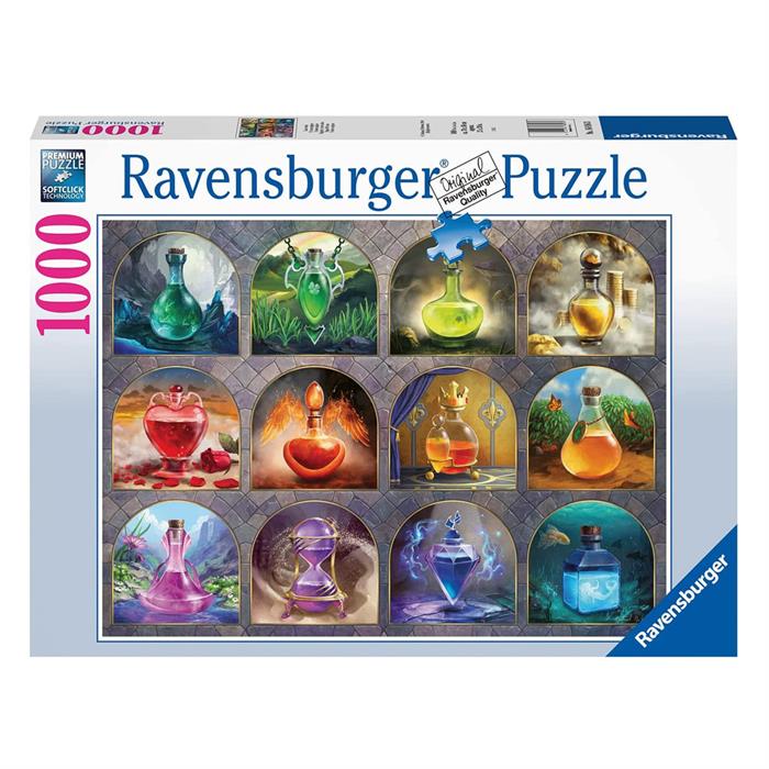 Ravensburger Puzzle 1000 Parça İksirler 168163