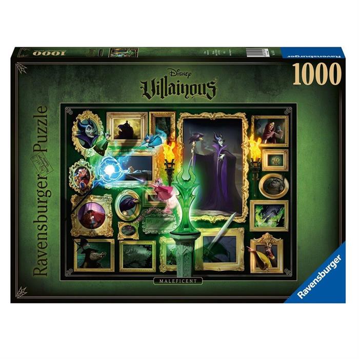 Ravensburger 1000 Parça Puzzle WD Villain Malefiz 150250