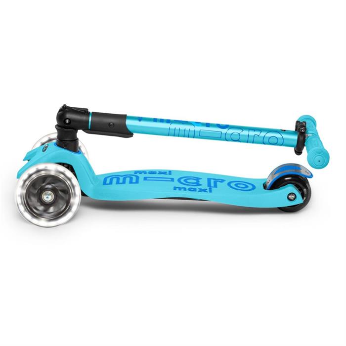 Maxi Micro Scooter Deluxe LED Bright Blue Katlanabilir MMD092