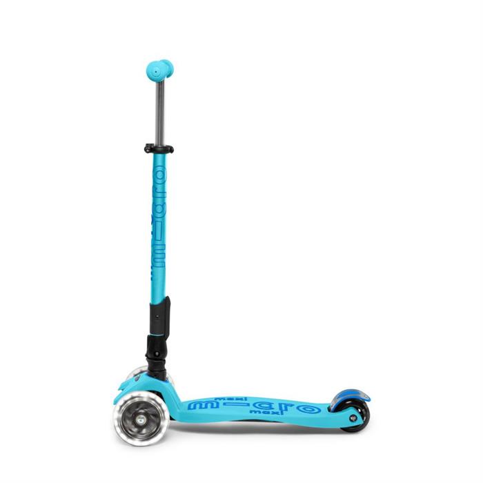 Maxi Micro Scooter Deluxe LED Bright Blue Katlanabilir MMD092