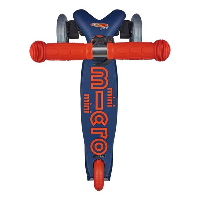 Mini Micro Scooter Deluxe Navy Blue LED MMD118