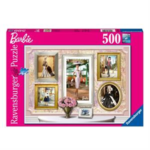 Ravensburger 500 Parça Puzzle Barbie Paris 165001