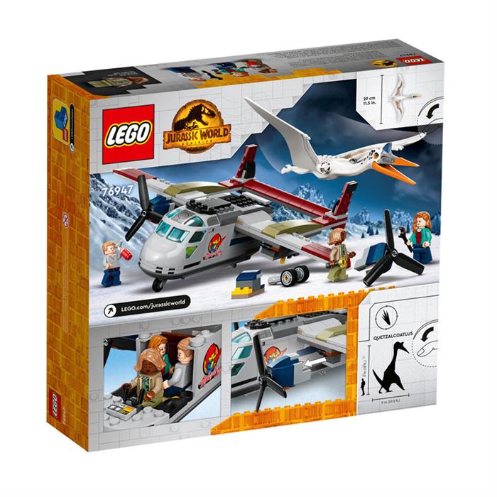 LEGO Jurassic World Quetzalcoatlus Uçak Pususu 76947