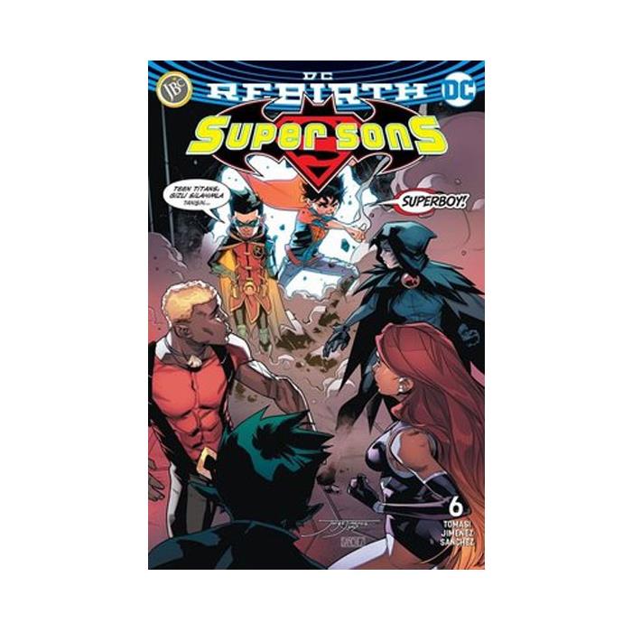DC Rebirth - Super Sons Sayı 6 JBC Yayıncılık