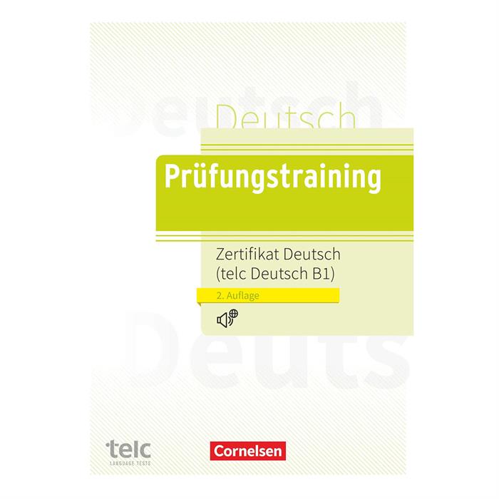 Prüfungstraining DaF Zertifikat Deutsch telc B1 Cornelsen
