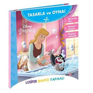 Disney Tasarla Ve Oyna Prenses Lusifer Banyo Yapmalı Beta Kids