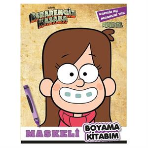 Disney Esrarengiz Kasaba Maskeli Boyama Kitabı Mabel Beta Kids