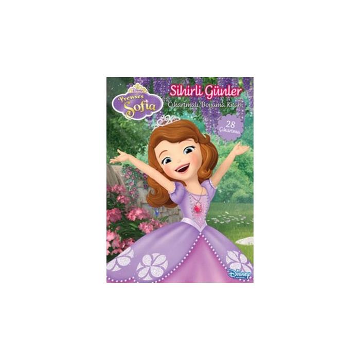 Disney Prenses Sofia Sihirli Günler Çıkartmalı Boyama Kitabı Doğan Çocuk