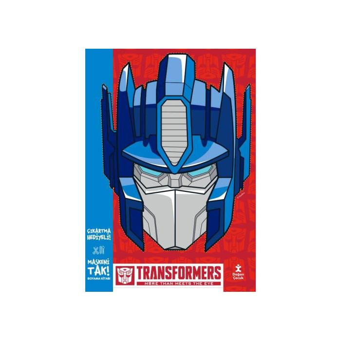 Maskeni Tak Transformers Boyama Kitabı Doğan Kitap