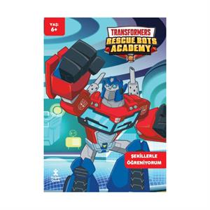 Transformers Rescue Bots Academy Şekillerle Öğreniyorum Faaliyet Kitabı Doğan Çocuk