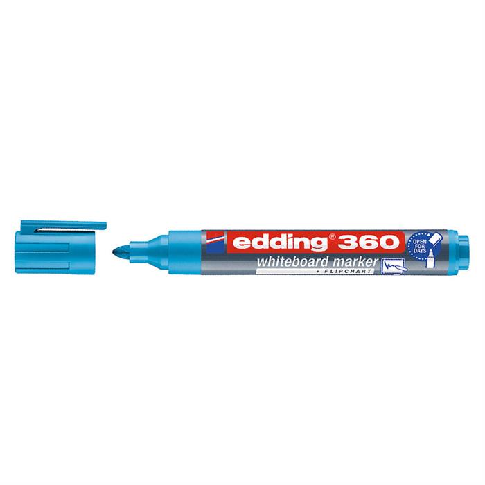 Edding E-360 Beyaz Yazı Tahtası Kalemi A.Mavi