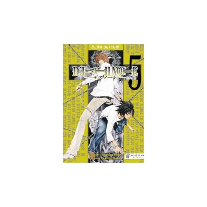 Ölüm Defteri 5 Death Note Tsugumi Ooba Akılçelen Kitaplar