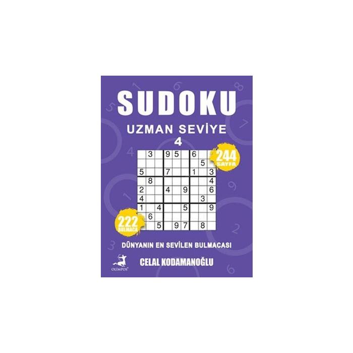 Sudoku Uzman Seviye 4 Celal Kodamanoğlu Olimpos Yayınları