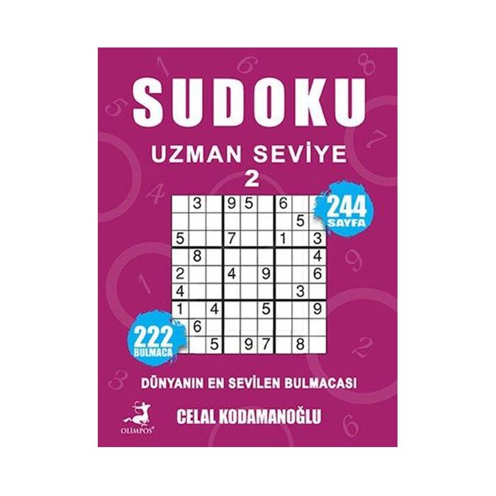 Sudoku Uzman Seviye 2 Celal Kodamanoğlu Olimpos Yayınları