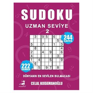Sudoku Uzman Seviye 2 Celal Kodamanoğlu Olimpos Yayınları