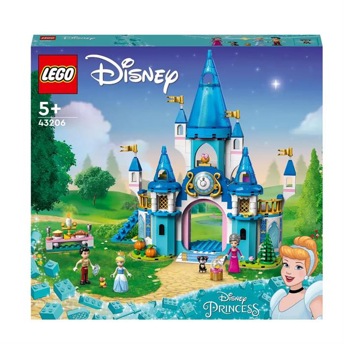 LEGO Disney Princess Sindirella ve Yakışıklı Prensin Şatosu 43206