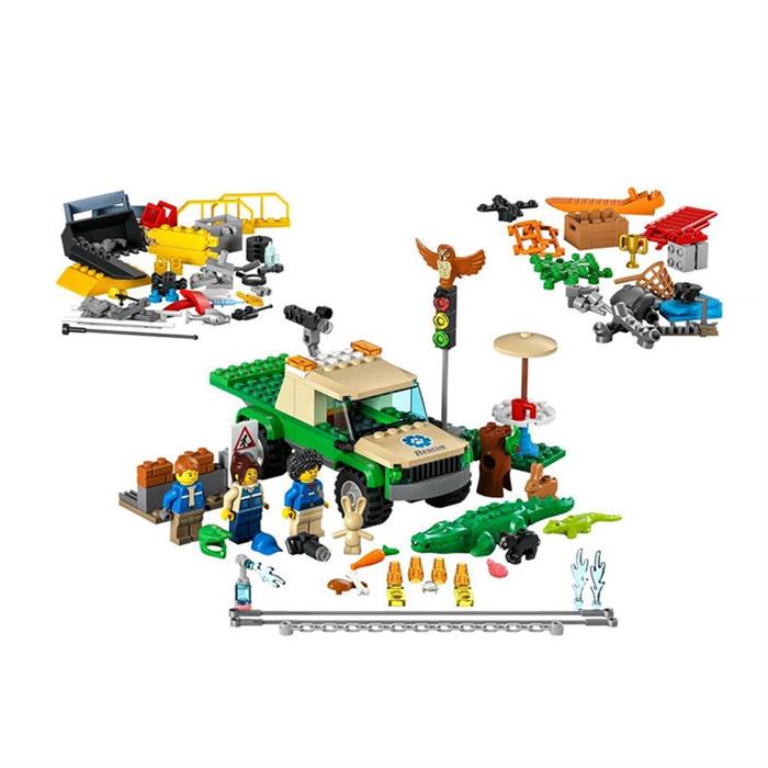 LEGO City Vahşi Hayvan Kurtarma Görevleri 60353 