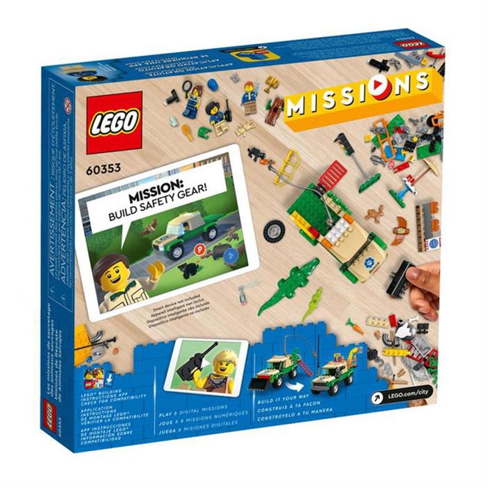 LEGO City Vahşi Hayvan Kurtarma Görevleri 60353 