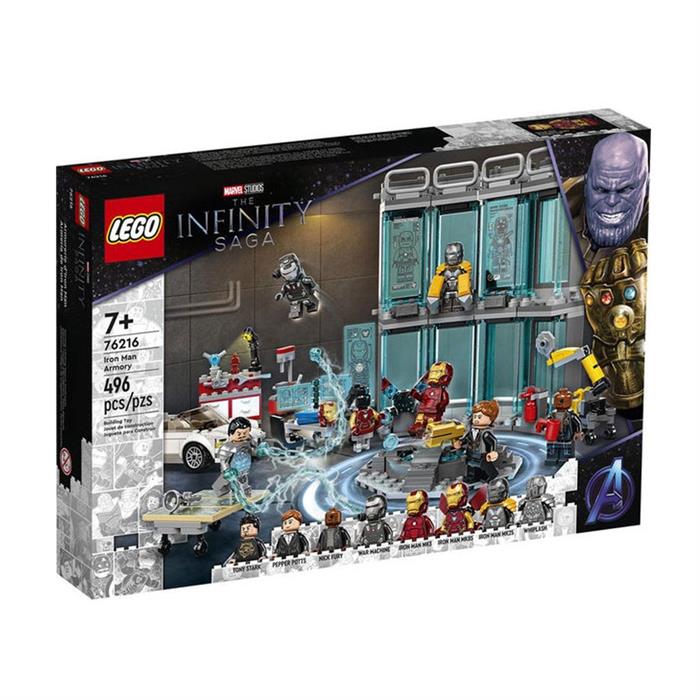 LEGO Marvel Iron Man Cephaneliği 76216 