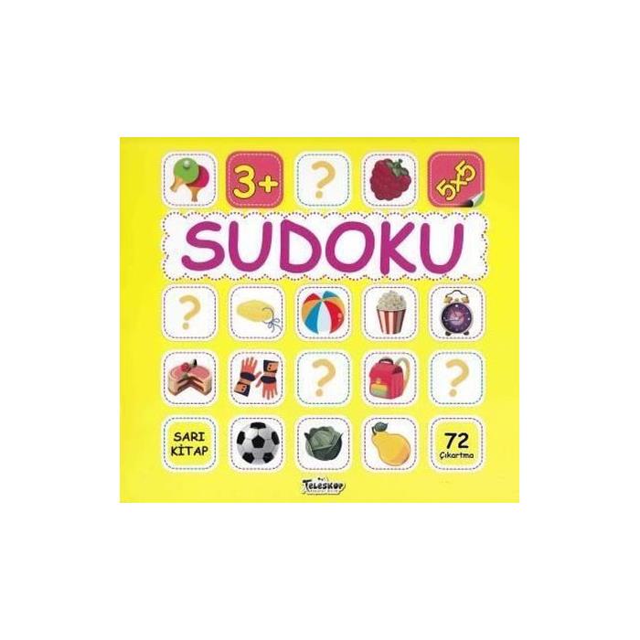Sudoku 4x4 Sarı Kitap Kolektif Teleskop Yayınları