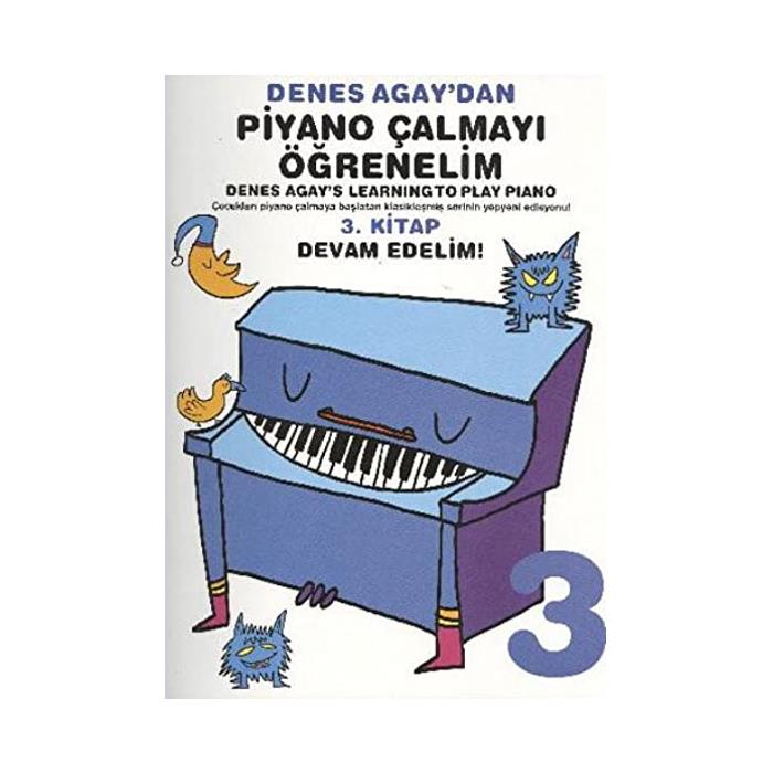Denes Agay dan Piyano Çalmayı Öğrenelim 3 Kitap Porte Yayınları